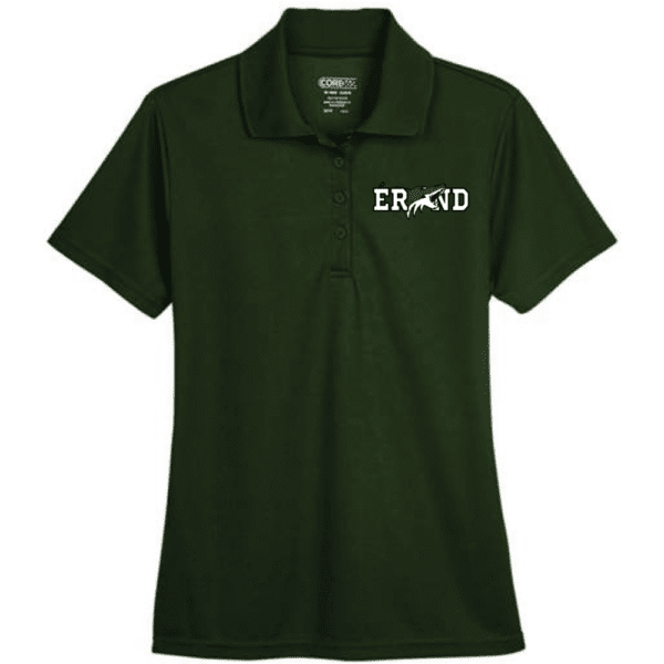 78181 Core365 Ladies' Origin Performance Pique Polo - Forest Green
